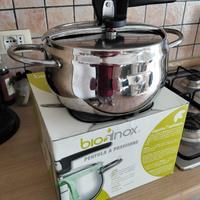PENTOLA A PRESSIONE BIOINOX