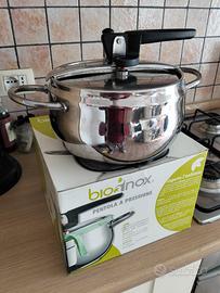 PENTOLA A PRESSIONE BIOINOX