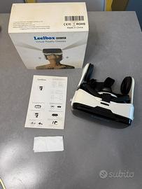 Visore VR Leelbox FOV 120° come nuovo con scatola