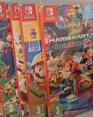 4 giochi Nintendo switch 