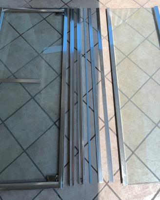 BOX DOCCIA IN CRISTALLO 70x90 - VETRO 8mm