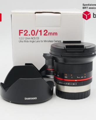 Samyang 12 F2 NCS CS (Fujifilm)