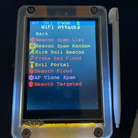 ESP32 CYD Marauder pronto WiFi Pentest