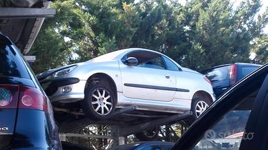 Peugeot 206 cc cabrio coupe A3-620