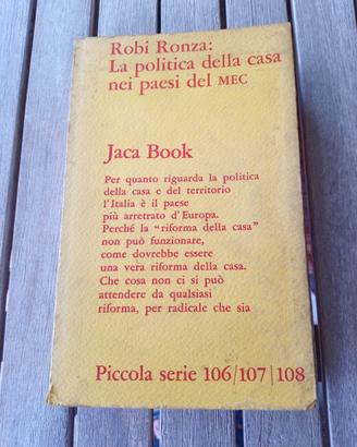 La politica della casa nei paesi del MEC Ronza 