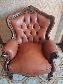 Poltrone classiche n stile Luigi xv