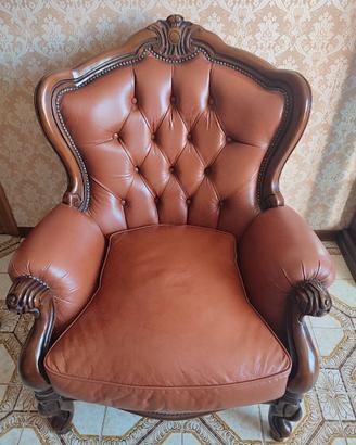 Poltrone classiche n stile Luigi xv
