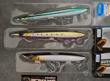 Set artificiali Topwater Savage - needle wdt Serra