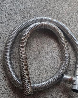 Tubo per stufa a pellet inox