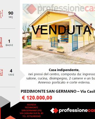 Casa indipendente in zona semi centrale