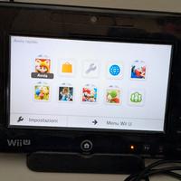 Nintendo Wii-U  32 GB + 8 giochi originali