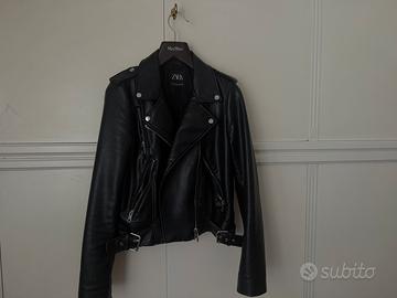 Giubbotto in pelle zara taglia S