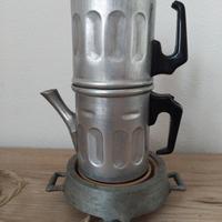 VECCHIA CAFFETTIERA NAPOLETANA ILSA E FORNELLO EL.