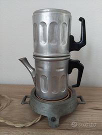 VECCHIA CAFFETTIERA NAPOLETANA ILSA E FORNELLO EL.