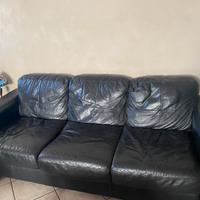 divani in pelle nera
