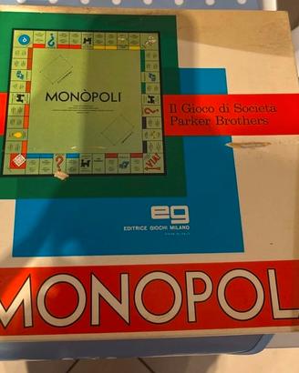 MONOPOLI VINTAGE EDITRICE GIOCHI GIOCO TAVOLO PARK