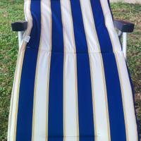 Cuscino per sdraio cotone