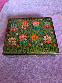 Scatoletta indiana motivo fiori