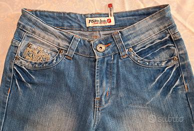JEAN PANTALONI DONNA FOBO  DENIM DIVISION, TG IT S
