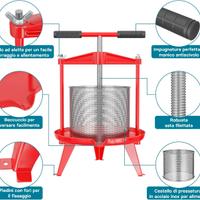 Wiltec Torchio Frutta da 14 Litri