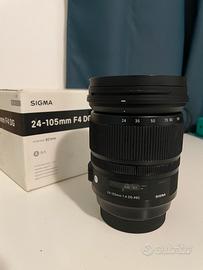 Sigma 24-105mm f4 DG art per Canon