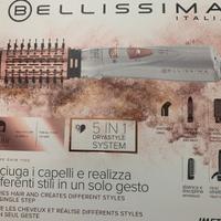 Fono/Spazzola bellissim Imetec 5 in 1 - Nuova