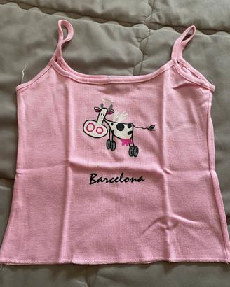 Canottiera bambina