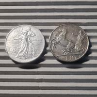 Due monete d'argento 