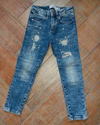 Jeans bambina 4/5 anni
