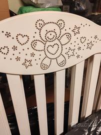 Lettino Baby Expert Diamante color panna