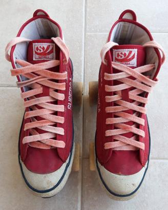 Superga pattini a rotelle (pattini quad) Vintage