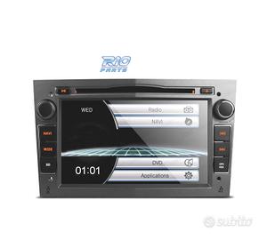 NAVIGATORE RADIO 7" PER OPEL COLORE GRIGIO SCURO 