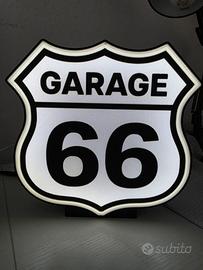 Lampada LED Garage 66 – Route 66 – Insegna luminos