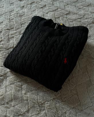 Maglione Ralph Lauren Nero Taglia S