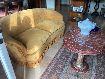 Divano con poltrone anni 50