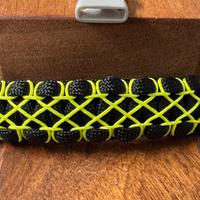 Braccialetto Paracord Nero giallo