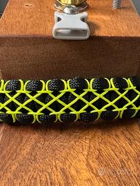 Braccialetto Paracord Nero giallo