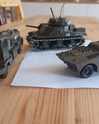 lotto 3 modellini militari SOLIDO vintage 