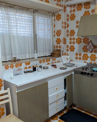 Cucina vintage anni 70 completa 