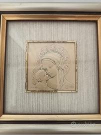piccolo quadro sacro madonna con bambino