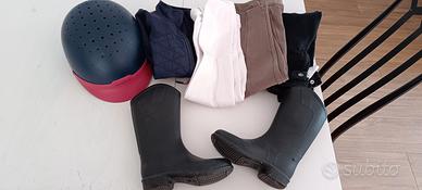 lotto equitazione Decathlon 3/6 anni