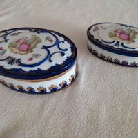 Coppia cofanetti Capodimonte