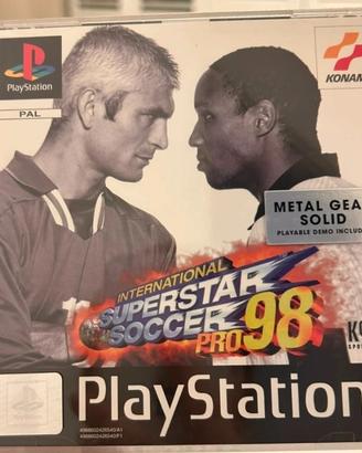 ISS PRO 98 + DEMO METAL GEAR SOLID
