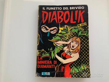 Diabolik n. 1 serie 1965 - la miniera di diamanti