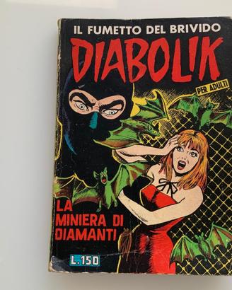 Diabolik n. 1 serie 1965 - la miniera di diamanti