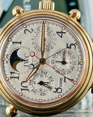 IWC DaVinci Perpetual Calendar Rattrapante Fullset
