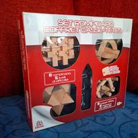 Set rompicapo in legno e metallo -  Zig Zag