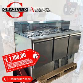 Saladette banco poke/sushi refrigerato