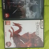 Dragon age Origins e Dragon Age II