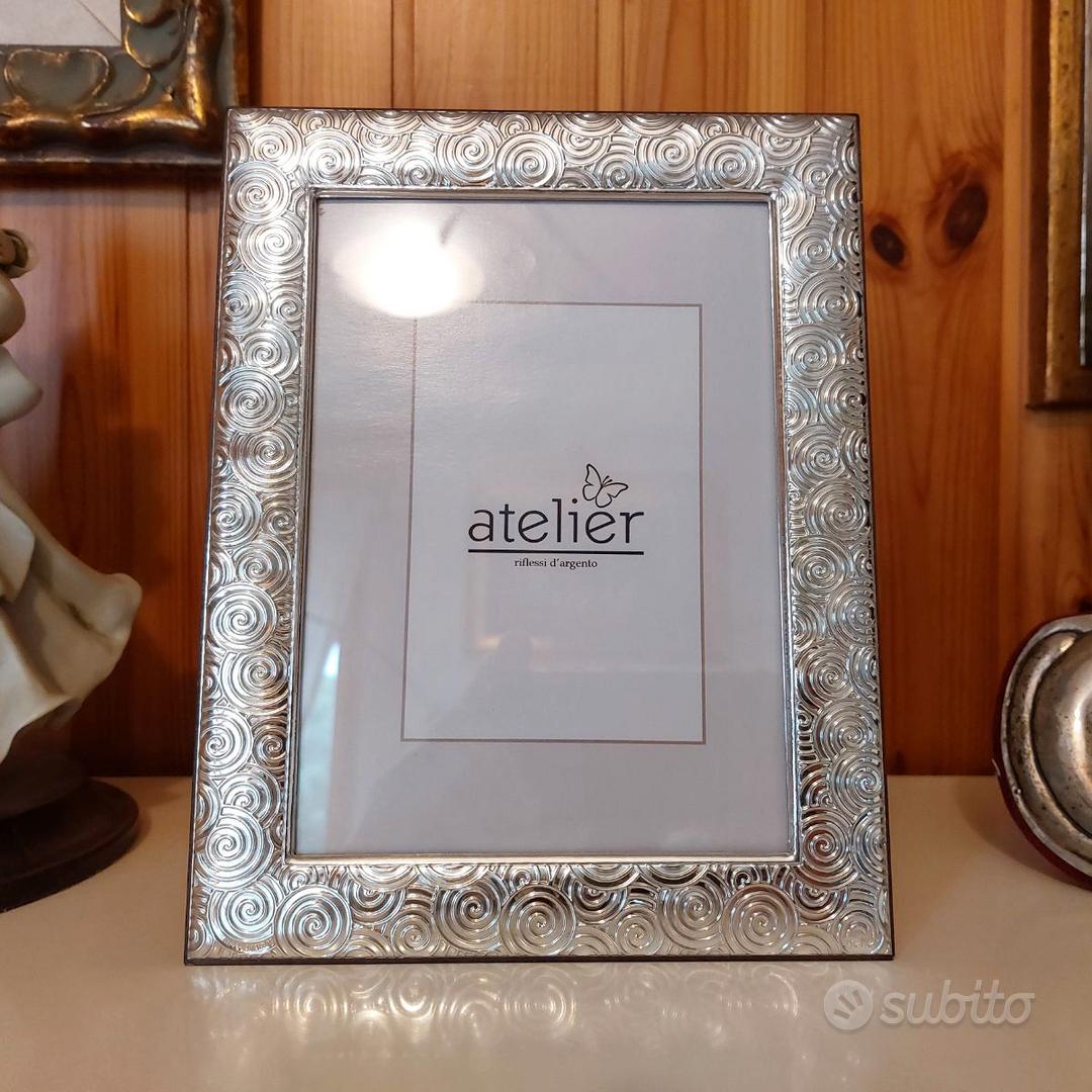 Cornice Portafoto In Legno Bianco 13x18 Cm Con Supporto - Per Tavolo O Parete, Design Elegante - Foto 6